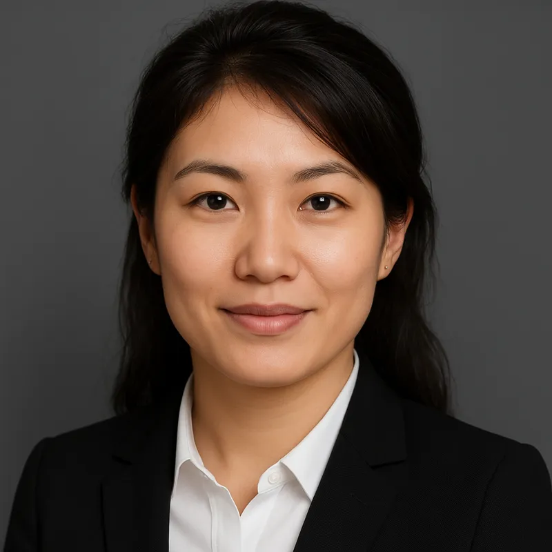 AI-generated professional corporate headshot for LinkedIn 4