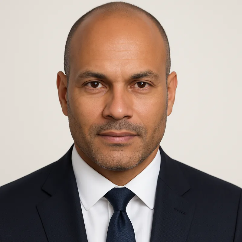 AI-generated professional corporate headshot for LinkedIn 8